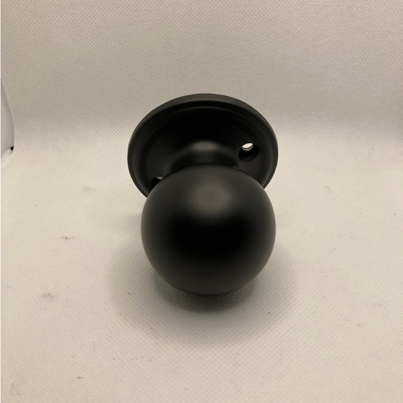 Copper Creek BK2090BC Ball Knob Dummy Function Door Knob, 1 Pack, Black - Picture 2 of 8